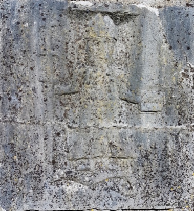 Carving of St Patrick at Patrickswell Limerick